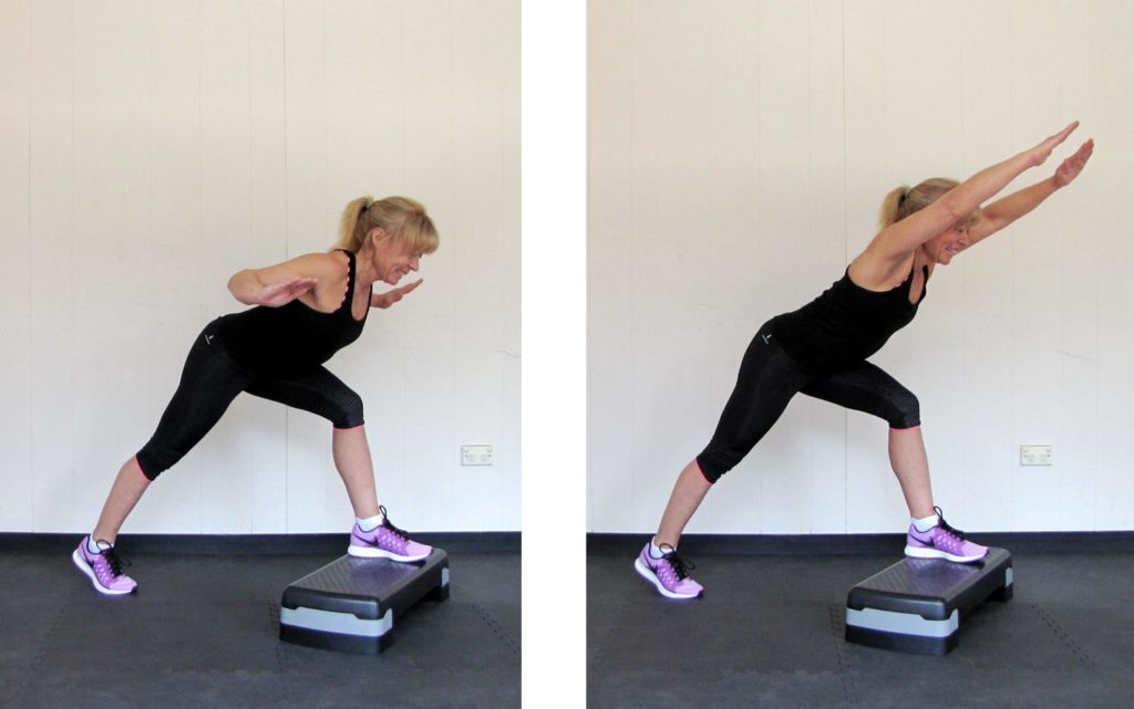 Step Shoulder Press