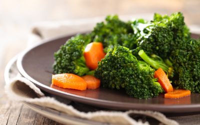 Broccoli and Carrot Steamed Salad