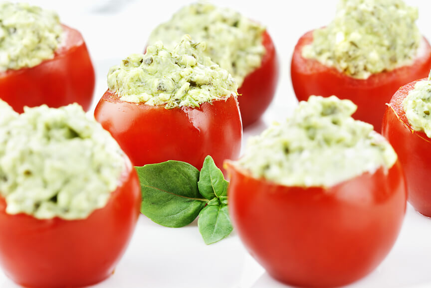 Ricotta pesto-stuffed-tomatoes tiny