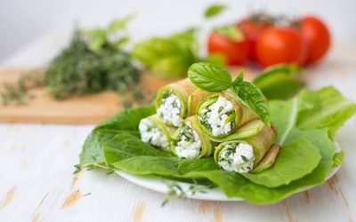 Zucchini Ricotta Roll-Ups