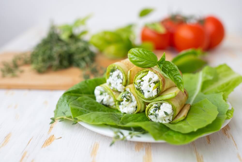 Zucchini Ricotta Roll-Ups